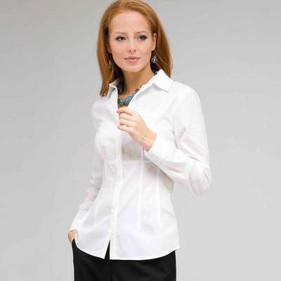 Long Sleeve Seamed Shirt